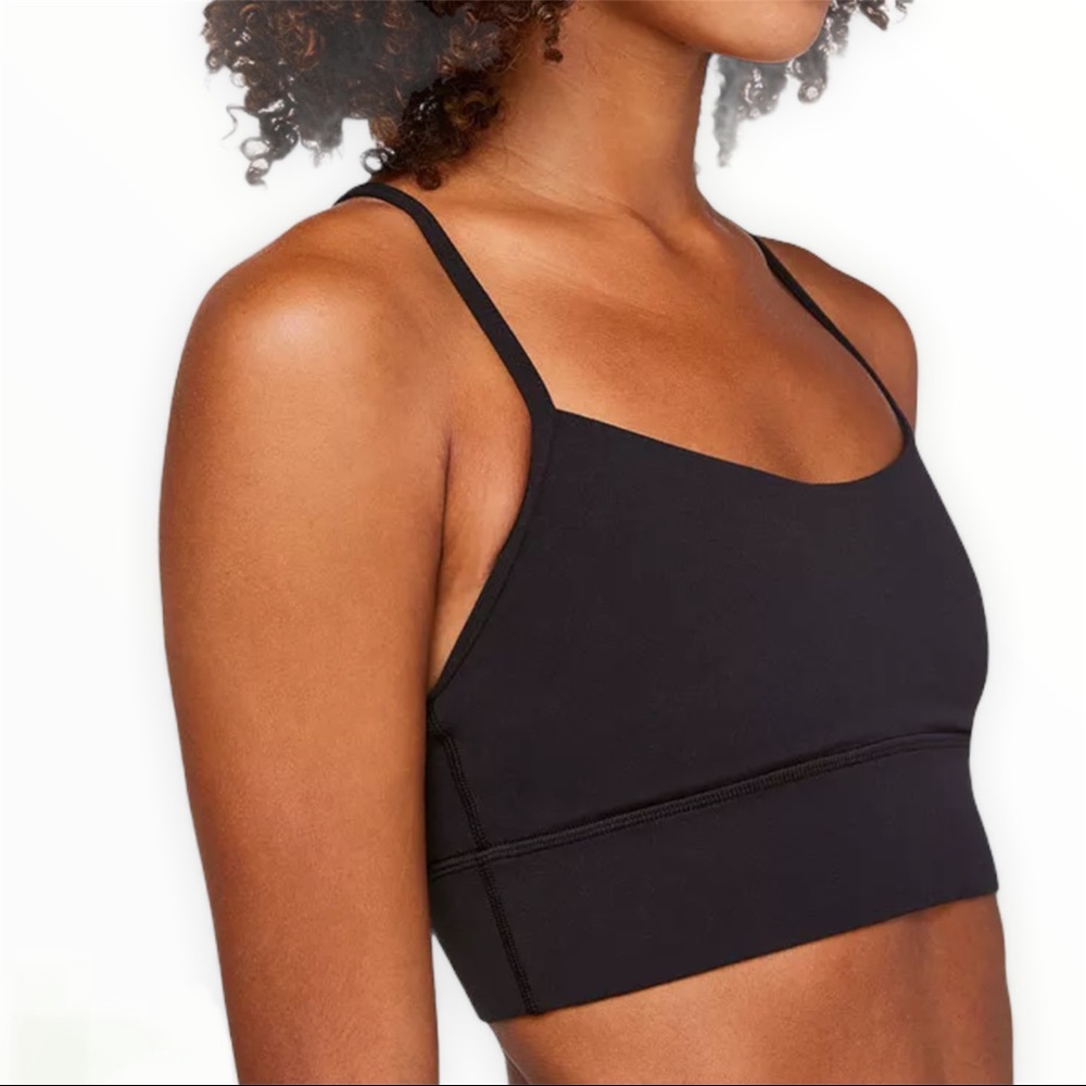 Rich Black: Aspire Sports Bra